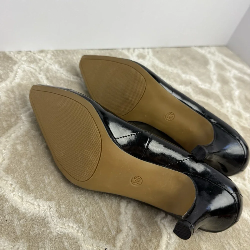 Karen Scott Clancy Style Women's Black Heel/Pumps Great Condition Size 8M